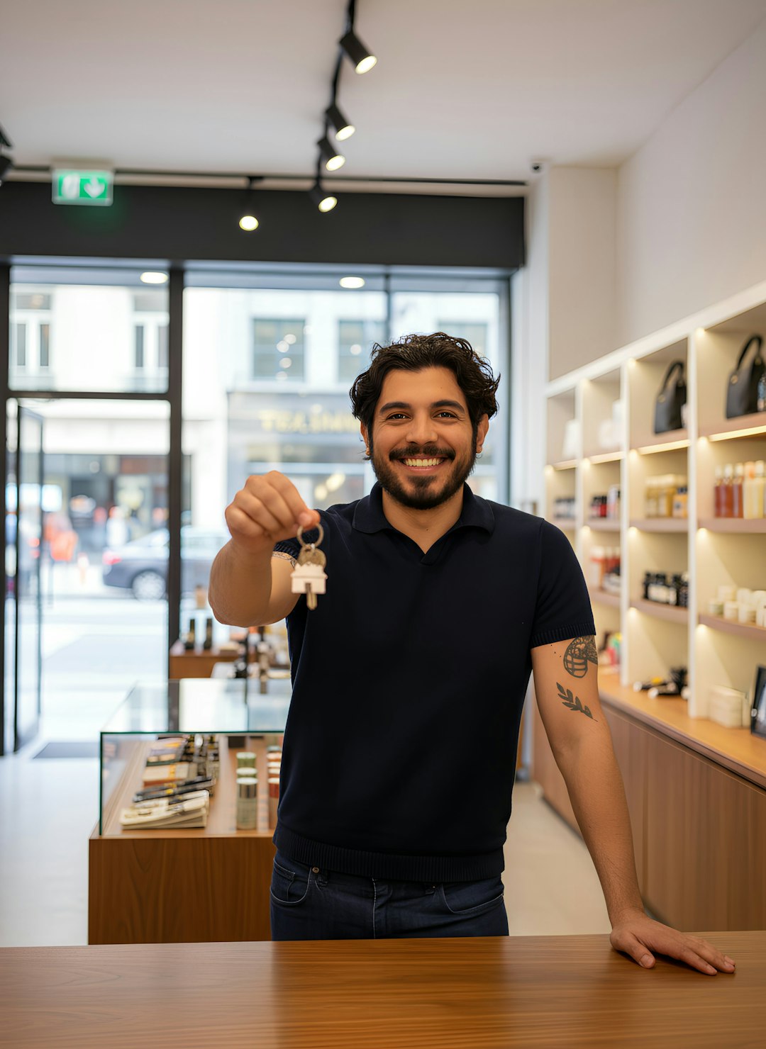 Remise des clés lors d'une cession de bail commercial