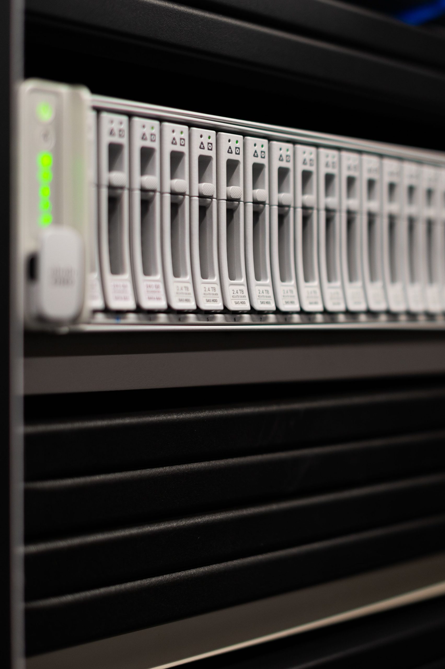 Infrastructure cloud, serveurs et traitement de données